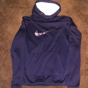 Purple Nike hoodie